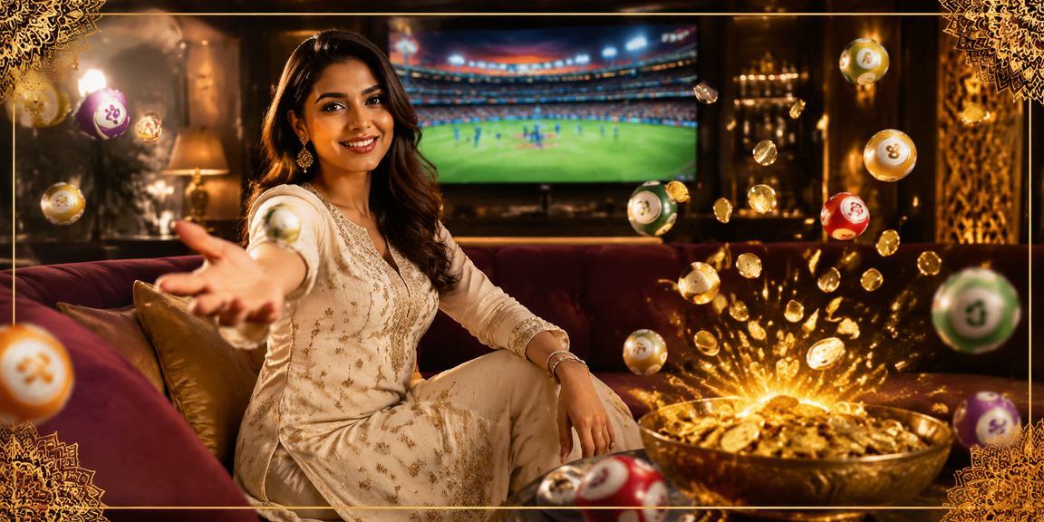 User placing cricket bet on mobile in India