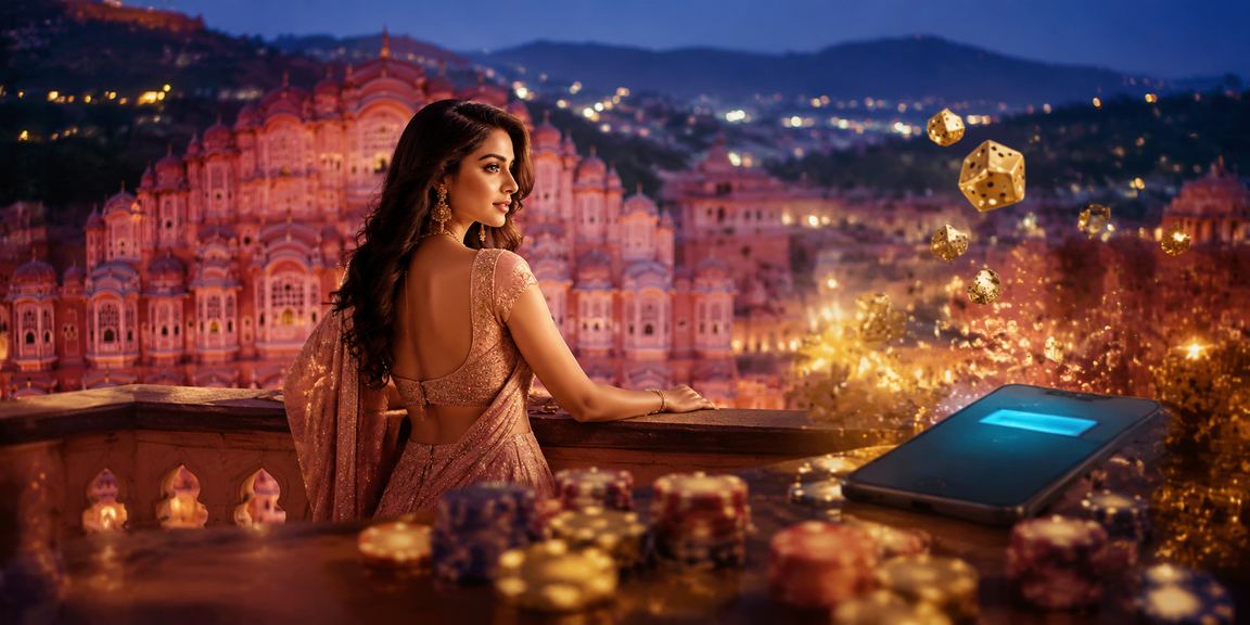 Elegant player enjoying exclusive dice games and VIP rewards in Jaipur